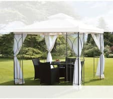 Image of Replacement Courtain Nets for 2.5m x 2.5m Contemporary Garden Gazebo
