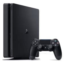 Image of Sony PlayStation 4 Slim (PS4 Slim) - 500GB - Black Gaming Console - Very Good