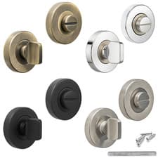 Image of Bathroom Thumb Turn Release Door Lock WC Privacy by Decoranddecor