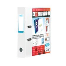 Image of Elba Vision 70mm Lever Arch File A4 White 100080894