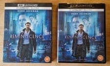 Image of REMINISCENCE 4k Blu-ray, 2021 Brand New Sealed With Slip Cover