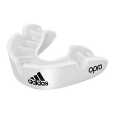 Image of OPRO ADIDAS Bronze Martial Arts Mouthguard Black & White Adult High Protection