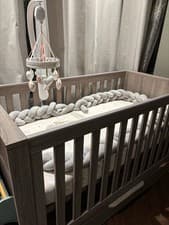 Image of Mamas and Papas Cot with Extras