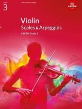 Image of Violin Scales & Arpeggios, ABRSM Grade 3: from 2012 (ABRSM Scales & Arpeggios)