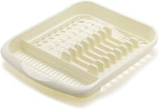 Image of Addis 516228 Plate Dish Draining Rack, Linen Cream, 1
