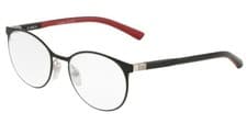Image of Starck SH 2034 glasses in 0001 black red + Starck spectacle case and cloth