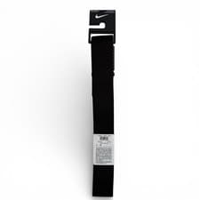 Image of Nike Tech Essentials Web Belt Black Cut to Fit Adjustable Sports Belt Reversible