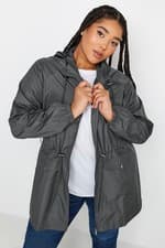 Image of Yours Curve Women's Plus Size Lightweight Parka Jacket