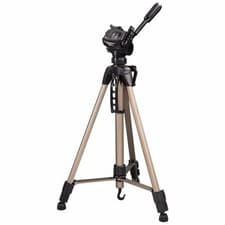 Image of Hama Star 63 Extendable Camera Tripod with 3D Tilt, 66-166cm, Carry Bag