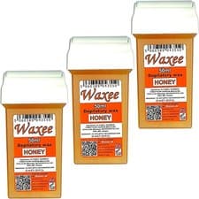 Image of Waxee compatible for Veet EasyWax 50ml roll on wax replacement roller cartridge