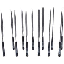 Image of KS Tools Needle Files Set, 12 Pcs, 145mm