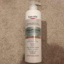 Image of Eucerin DermoPurifyer Oil Control Triple Cleansing Gel 400ml Brand New Long Exp