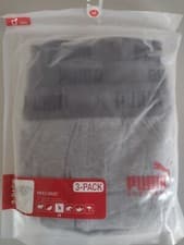 Image of PUMA Briefs Mens Cotton Stretch Sports Multipack Underwear (3 PACK)
