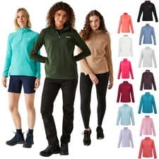 Image of Ladies Regatta Sweethart Lightweight Outdoor Midlayer Half-Zip Fleece Pullover