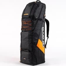 Image of Grays Hockey Stick Bag - Alpha X Kit Bag Rucksack - Black / Gray - FREE p&p