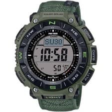 Image of CASIO PRO TREK PRG-340B-3JF Climber Line Digital Men's Watch khaki Tough Solar