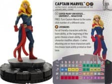 Image of Heroclix Marvel - Avengers 60th - CAPTAIN MARVEL #011