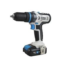 Image of Mac Allister 18V Li Ion Combi Drill 2Ah Cordless Hammer Driver Kit Tool DIY New