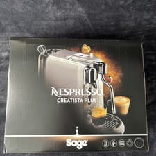 Image of Sage Nespresso Creatista Plus Coffee Machine Black (BRAND NEW/WARRANTY) RRP £529