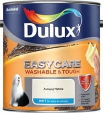 Image of Dulux Easycare Matt- 2.5L - Almond White - Emulsion - Paint - Washable & Tough