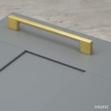 Image of Modern Industrial Antique Pewter Kitchen Cupboard Handle 160mm Fixing Centres