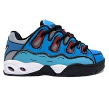 Image of OSIRIS SHOES D3 OG BLUE BLUE CARTOON TRAINERS (UK 7 EUR 40.5)