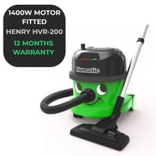 Image of Numatic Henry HVR-200 Green 1400W Vacuum Cleaner – Refurbished Twin Speed