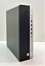 Image of HP EliteDesk 800 G5 i5 9500 6-core PC 16GB RAM DDR4 512 GB SSD Windows 11 USB-C