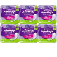 Image of ALWAYS DISCREET SMALL PADS 20 PACK 20 Pads , Pack Of 6