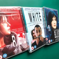Image of Krzysztof Kieslowski THREE COLOURS Trilogy 3x DVD Julie Delpy Irene Jacob SEALED