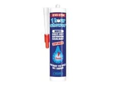 Image of Evo-stik Fast-Set 1 Hour Shower Sealant White, Clear 310ml