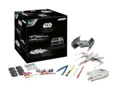Image of Revell - Advent Calendar Star Wars X-Wing Fighter, Darth Vader's Tie Fighter, Mi