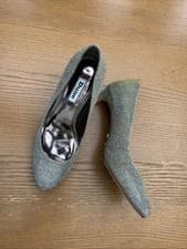 Image of Dune London Women's Size 4 Patent Stiletto Court Shoes