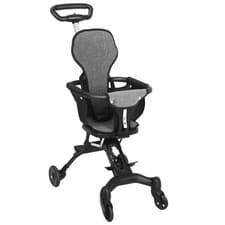 Image of Compact Travel Pram Stroller Baby Lightweight One Hand Fold Buggy Pushchair UK