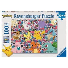 Image of Ravensburger Pokemon Ready To Battle 100 Pieces XXL Premium Puzzle Kids Age 5+