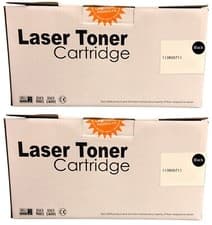 Image of Compatible 113R00711 Black Twin Toner Cartridges for Xerox Phaser 4510