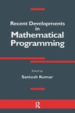 Image of Recent Developments in Mathematical Programming
