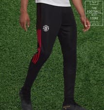 Image of adidas Manchester United Training Pants Mens - Man Utd - Zip Pockets - All Sizes
