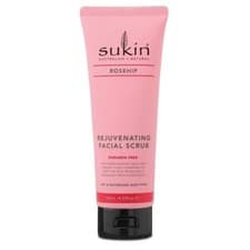 Image of Sukin Rosehip Rejuvenating Facial Scrub 125ml Dry and Distressed Skin