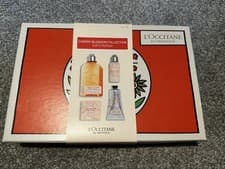 Image of Brand New l’Occitane Cherry blossom Gift Set - Shower Gel Hand Cream Soap Lotion