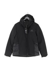 Image of Adidas Women's Coat S Black 100% Polyester Puffer Jacket New with tags