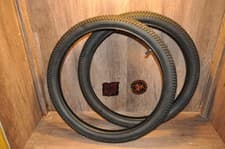 Image of Pair Of Kent BMX Tire & Tube 20x2.125 Child's bike Tire set.