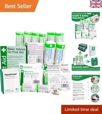 Image of Complete 54-Piece HSE First Aid Refill for 1-10 Persons - Safety Essentials