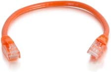 Image of C2G 3m Cat6 Booted Unshielded (UTP) Network Patch Cable - Orange