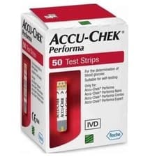 Image of ACCU-CHEK Performa Blood Glucose Test Strips – 50’s