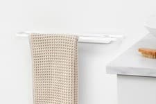 Image of Brabantia MindSet Towel Rail in Mineral Fresh White Minimal