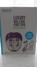Image of HoMedics Luxury Nail Care Foot Spa with Relaxing Hydro-Massage