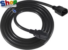 Image of 2M IEC C14 to IEC C13 Extension Power Cable,Heavy Duty Computer Extension Cord C