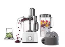 Image of Kenwood FDP65.860WH food processor with 9 attachments Express Serve and Dice
