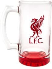 Image of Forever Collectibles UK Limited Liverpool FC Stein Pint Glass